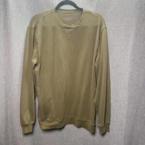 Bearbottom Men's Large Lounge Crewneck‎ Green Comfort